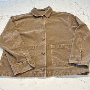 Uniqlo Brown Oversized Jacket
